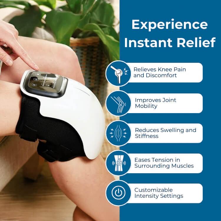 Posturaco™ FlexKnee – Heat Therapy & Compression Knee Support for Pain Relief and Recovery