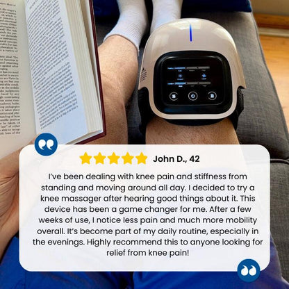 Posturaco™ FlexKnee – Heat Therapy & Compression Knee Support for Pain Relief and Recovery