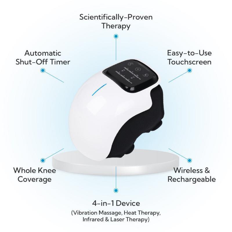 Posturaco™ FlexKnee – Heat Therapy & Compression Knee Support for Pain Relief and Recovery