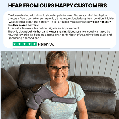 Posturaco™ 3-in-1 Shoulder Massager – Deep Tissue Kneading, Heat & Vibration Therapy for Neck & Upper Back Relief