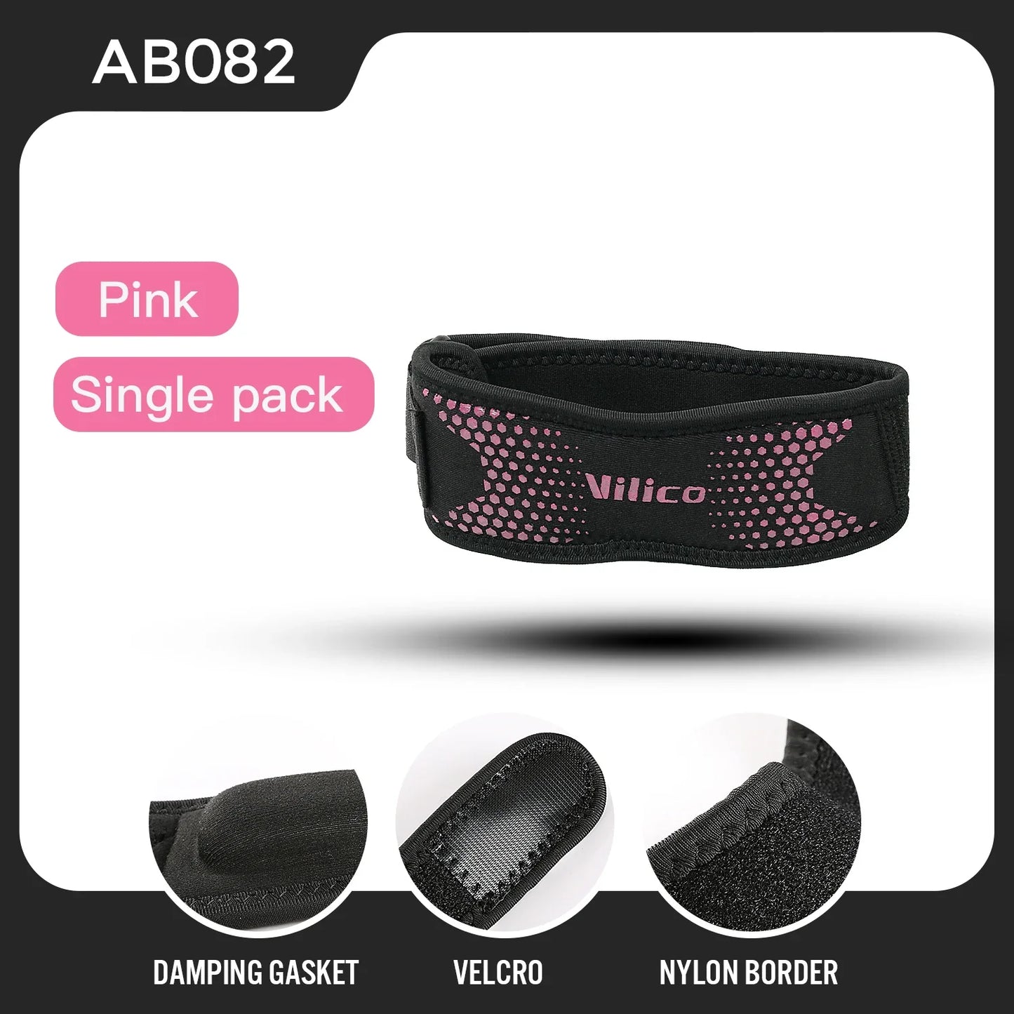 Patella Knee Strap – Adjustable Patellar Tendon Support Band & Knee Brace