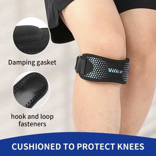 Patella Knee Strap – Adjustable Patellar Tendon Support Band & Knee Brace