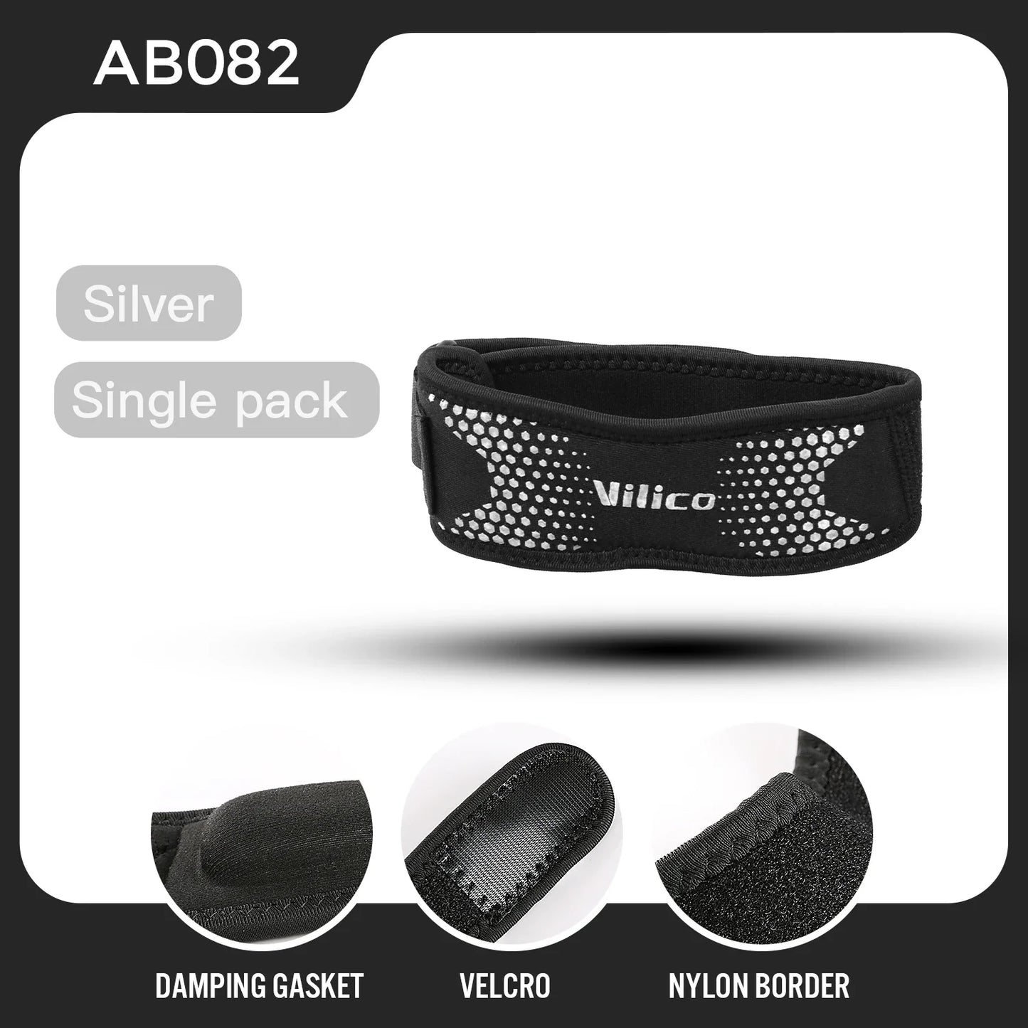 Patella Knee Strap – Adjustable Patellar Tendon Support Band & Knee Brace