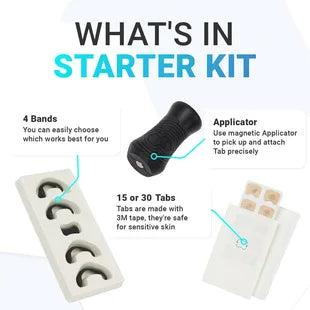 Magnetic Nasal Breathing Dilator Kit (30 Days) | Anti-Snoring & Sports Air-Intake