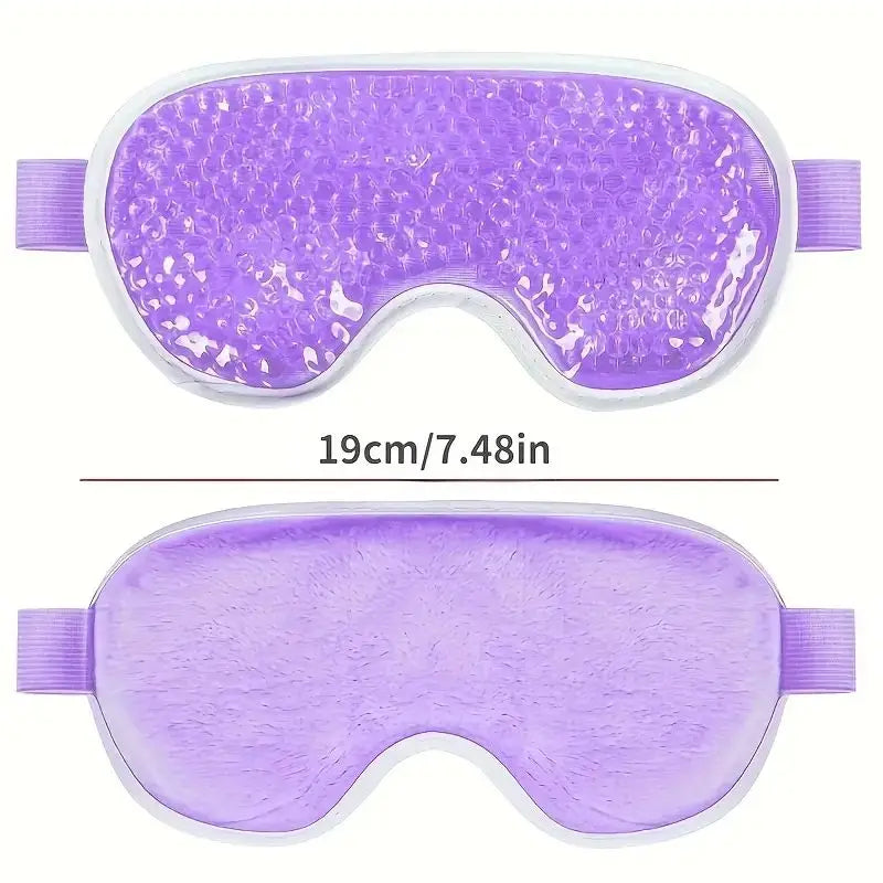 New Gel Eye Mask for Hot and Cold Compress – Cooling Plush Ice Bag for Sleeping and Beauty Eye Care