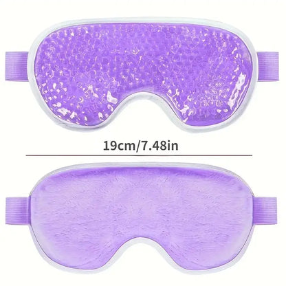 New Gel Eye Mask for Hot and Cold Compress – Cooling Plush Ice Bag for Sleeping and Beauty Eye Care