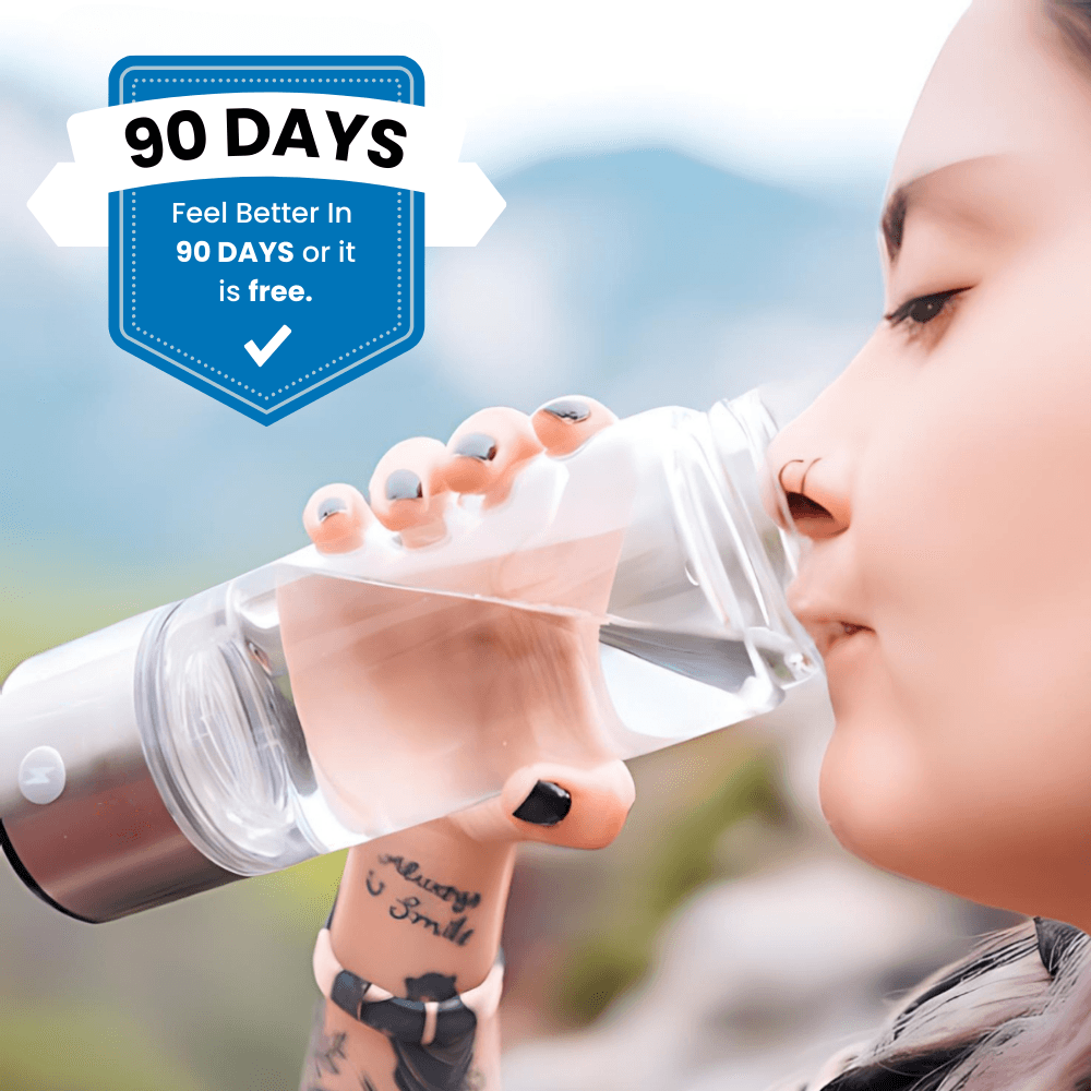Posturaco™ Hydrogen Water Bottle – Portable Hydrogen-Infused Water Generator